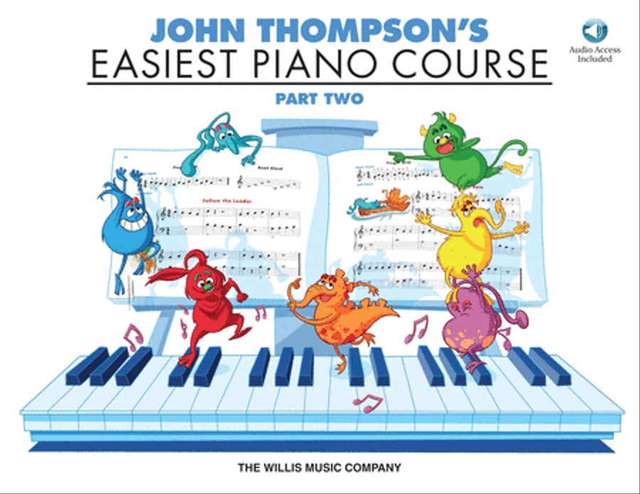 John Thompson's Easiest Piano Course – Part 2 – Book/Audio Piano Method scores gallery preview page 1