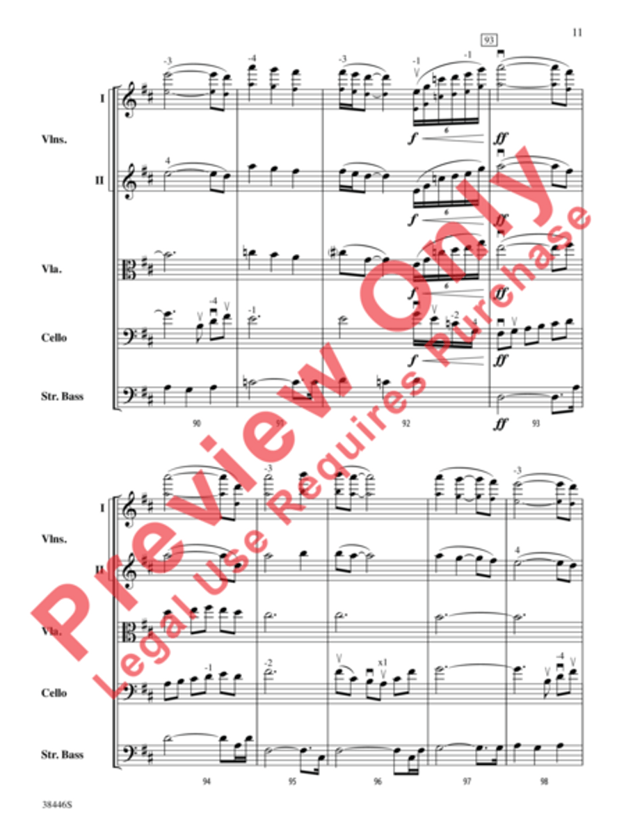 Open Arms String Orchestra scores gallery preview page 12
