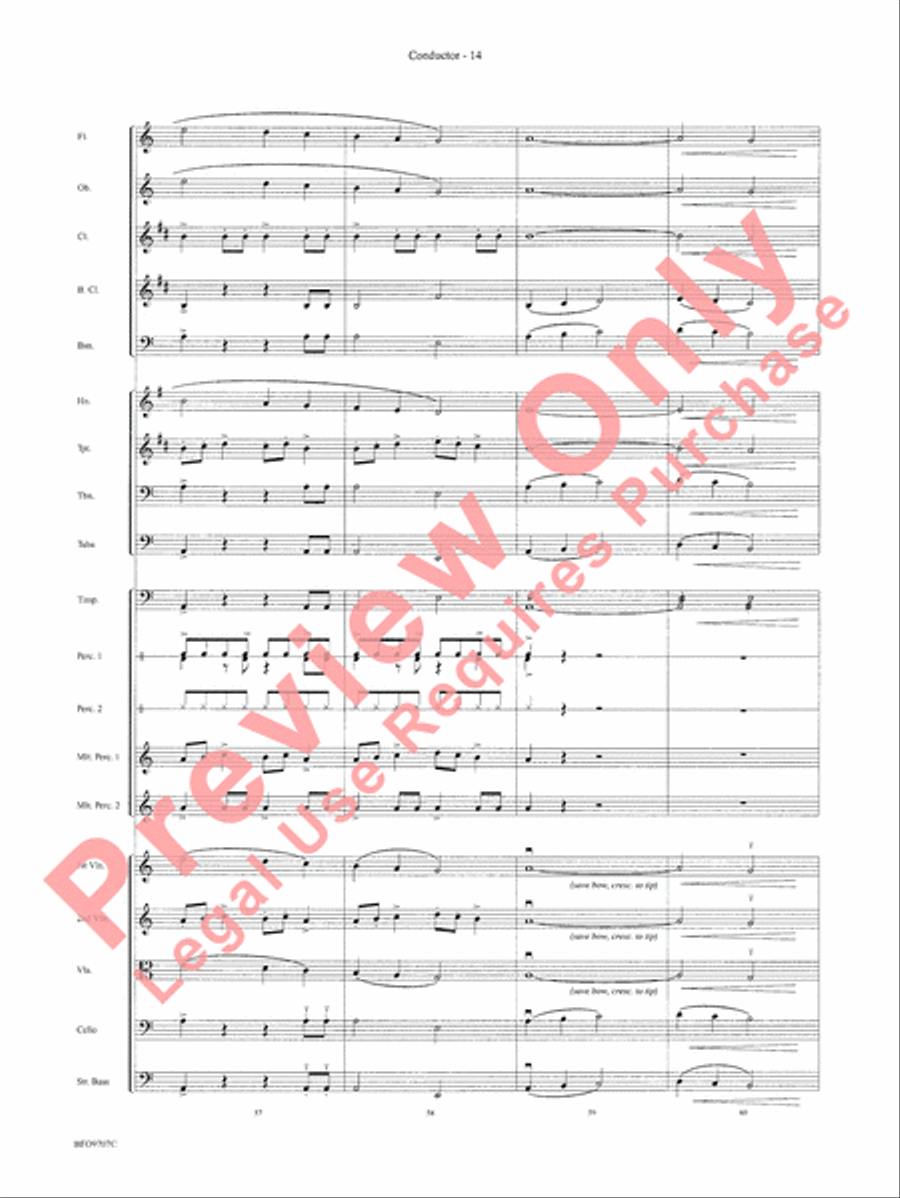 The Tempest Full Orchestra scores gallery preview page 17