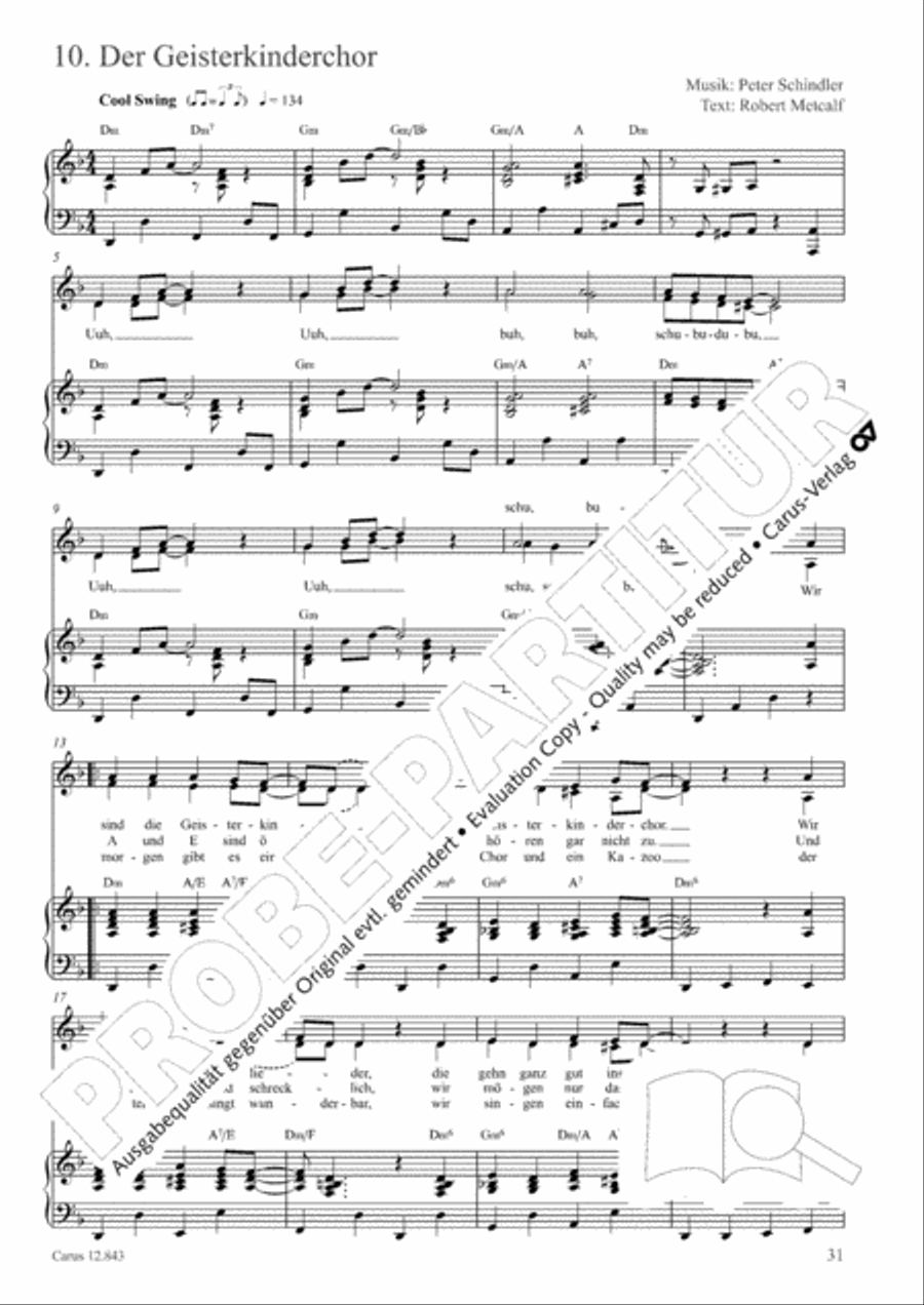 Gruselsongs, Band 1 Gruselsongs, Band 1 Score scores gallery preview page 32