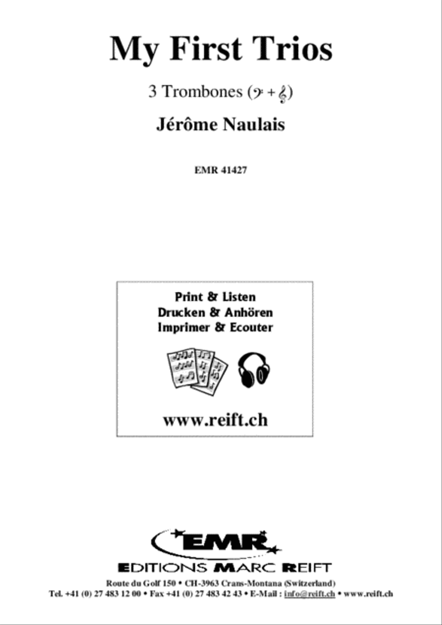 My First Trios Trombone Trio scores gallery preview page 2