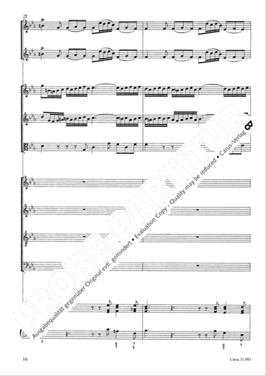 All those who seek God's sov'reign guidance (Wer nur den lieben Gott lasst walten) 4-Part scores gallery preview page 17