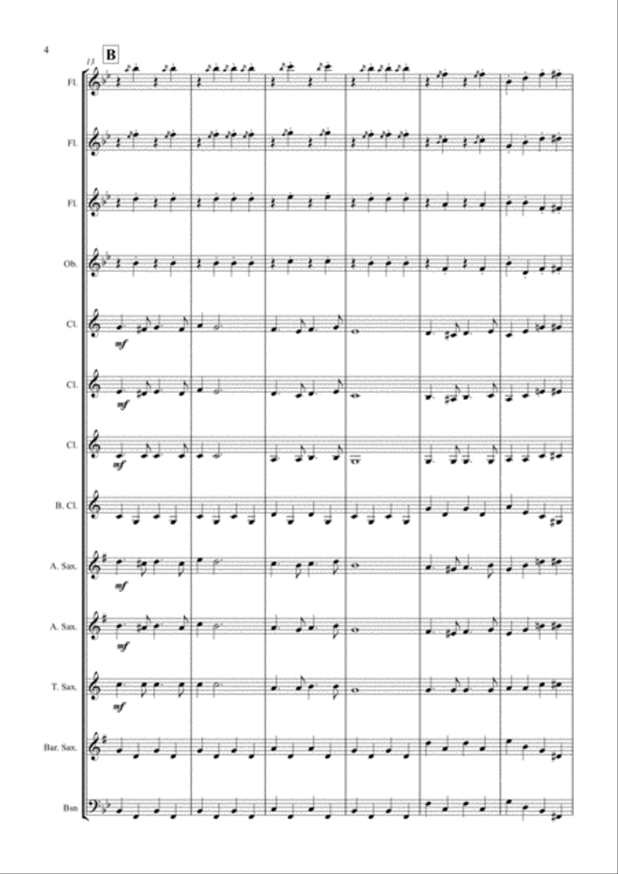 Whirligiggle Whirligiggle Concert Band scores gallery preview page 4