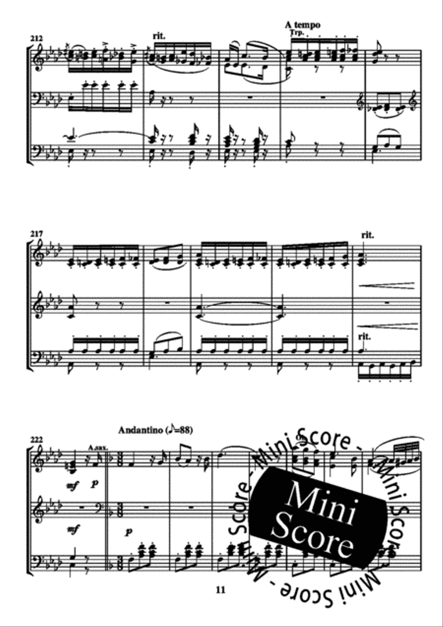 Traviata Per Banda Fanfare Band scores gallery preview page 45