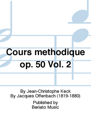 Cours methodique op. 50 Vol. 2