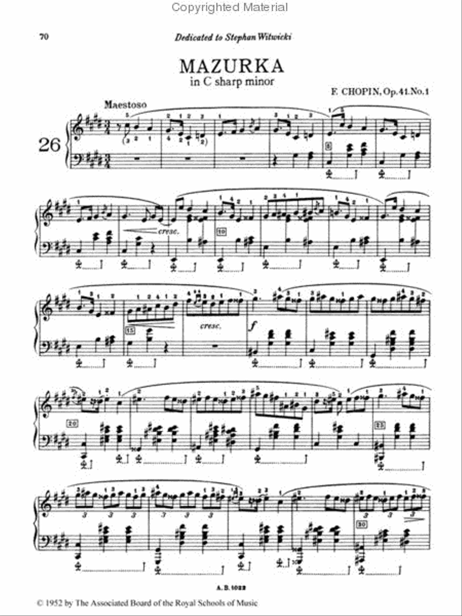 Mazurkas Piano Method scores gallery preview page 2