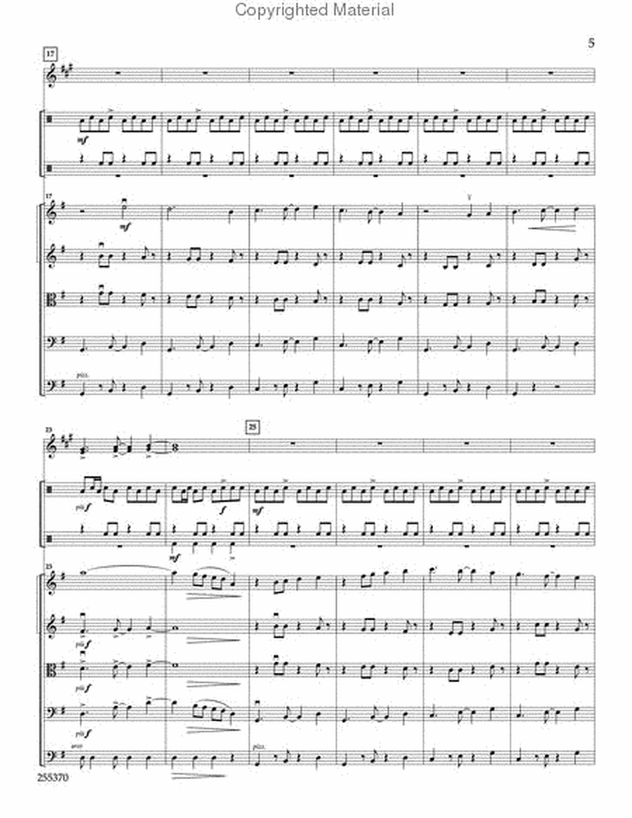 Island Breezes for String Orchestra - Score image number null
