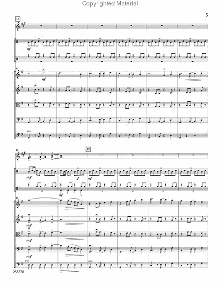 Island Breezes for String Orchestra - Score image number null