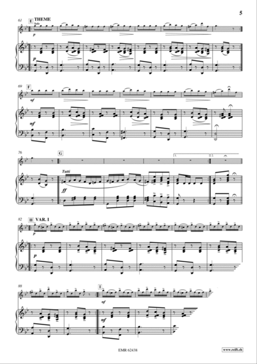 Grand Russian Fantasia Flute Solo scores gallery preview page 6