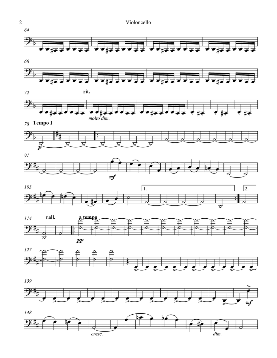 Norwegian Dance #1 String Orchestra scores gallery preview page 5