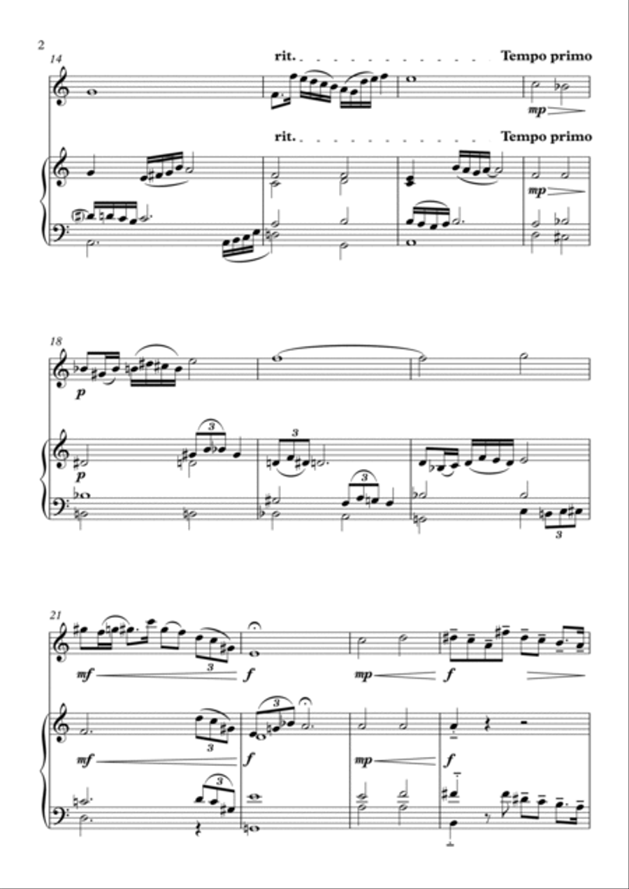 The Hermit - Oboe Solo Oboe Solo scores gallery preview page 2