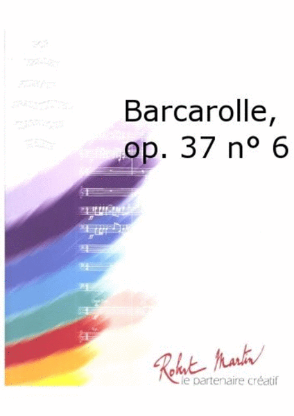 Barcarolle, Op. 37 No. 6 image number null