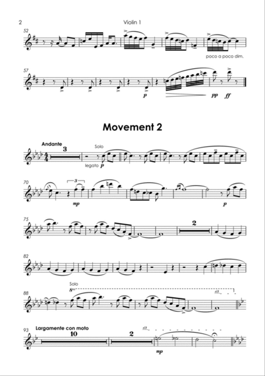 Gershwin's Three Piano Preludes - string quartet String Quartet scores gallery preview page 4