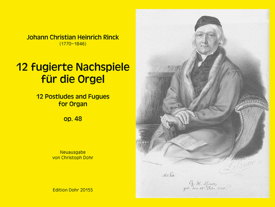 12 fugierte Nachspiele op. 48