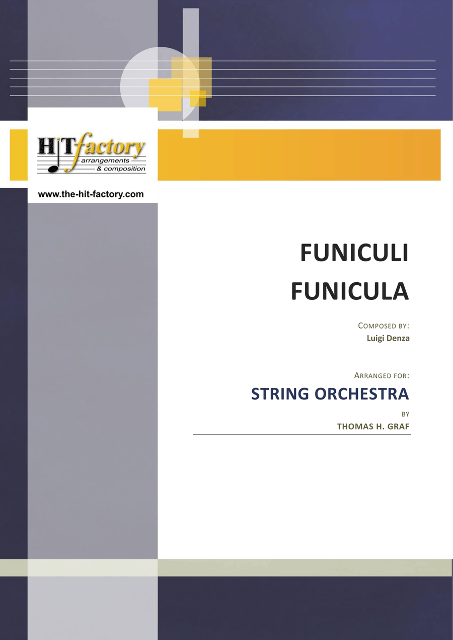 Funiculi Funicula - Italian Evergreen - String Orchestra String Orchestra scores gallery preview page 1