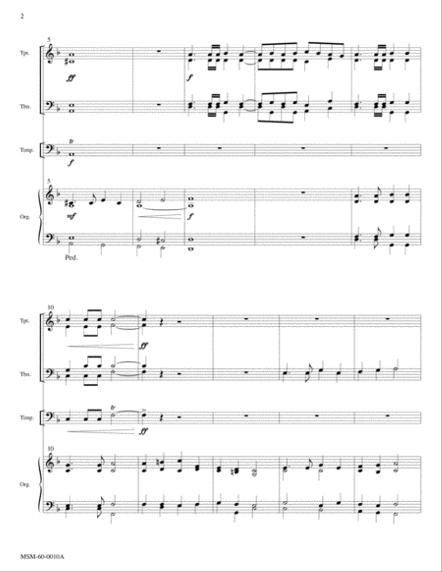 Come, You Thankful People, Come (Full Score) Choir scores gallery preview page 3
