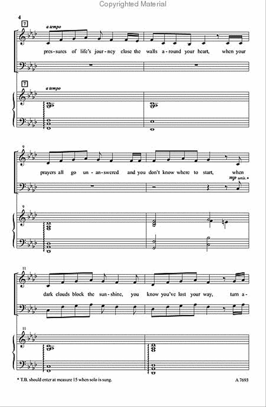 Return to Me 4-Part scores gallery preview page 3