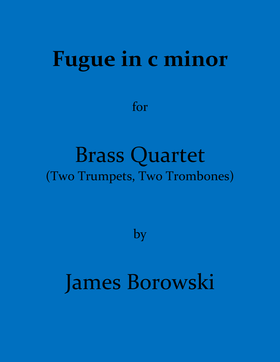 Fugue in c minor