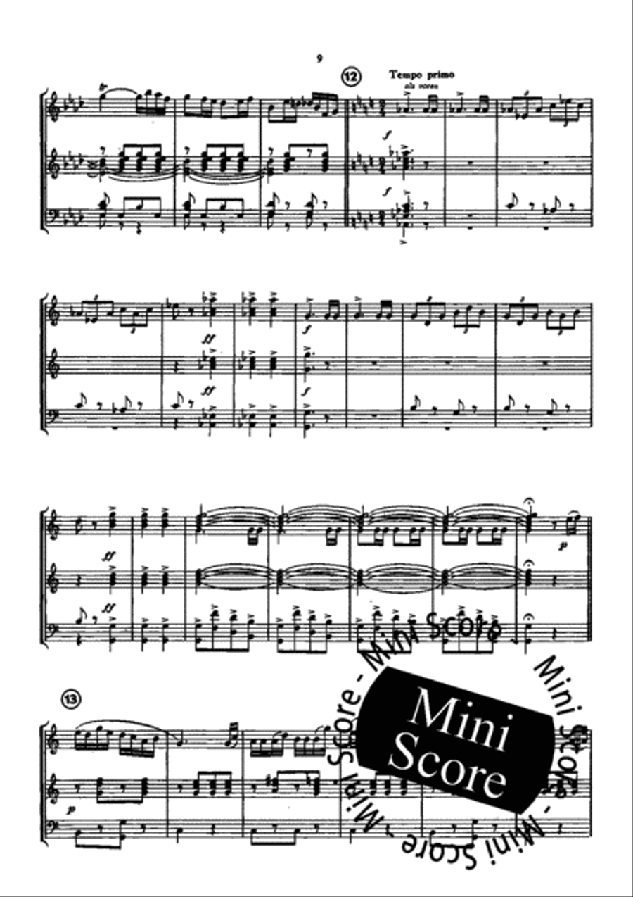 Ouverture de Concert Concert Band scores gallery preview page 12