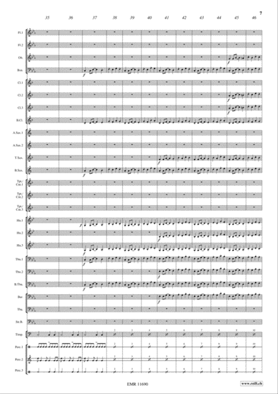 Little Tom Thumb Concert Band scores gallery preview page 8