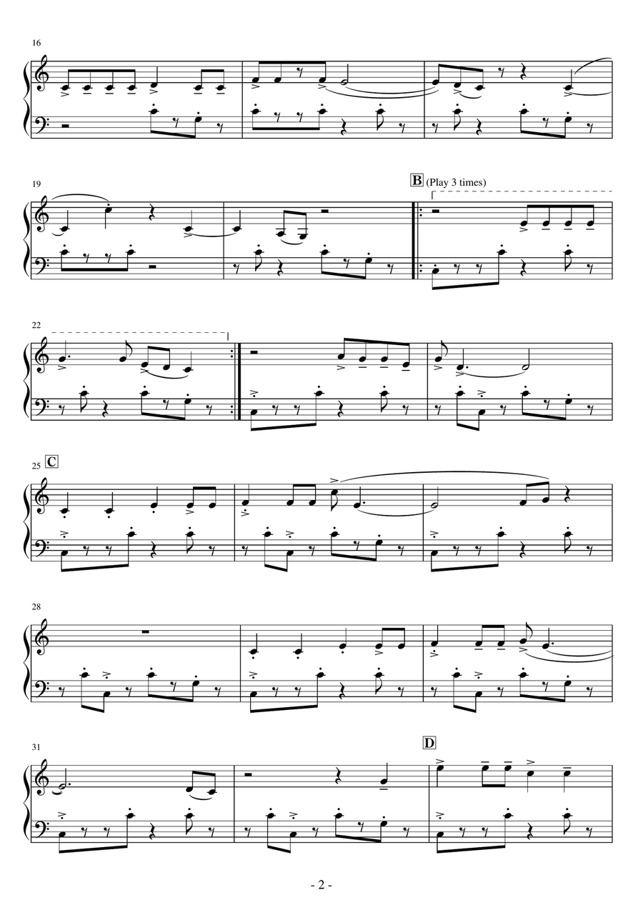 Kaleidoscope Easy Piano scores gallery preview page 2