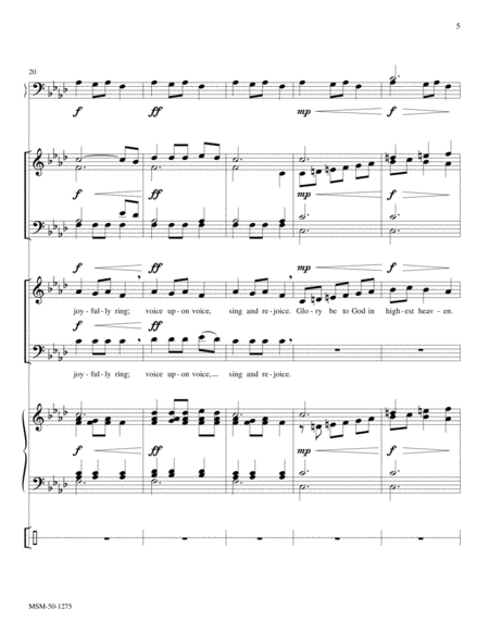 Joyfully Sing (Downloadable Full Score)