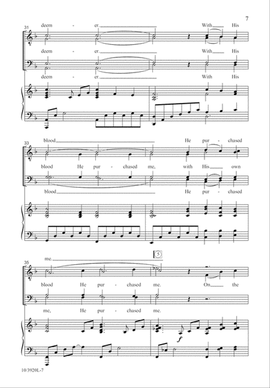 He Keeps Me Singing TTBB scores gallery preview page 8