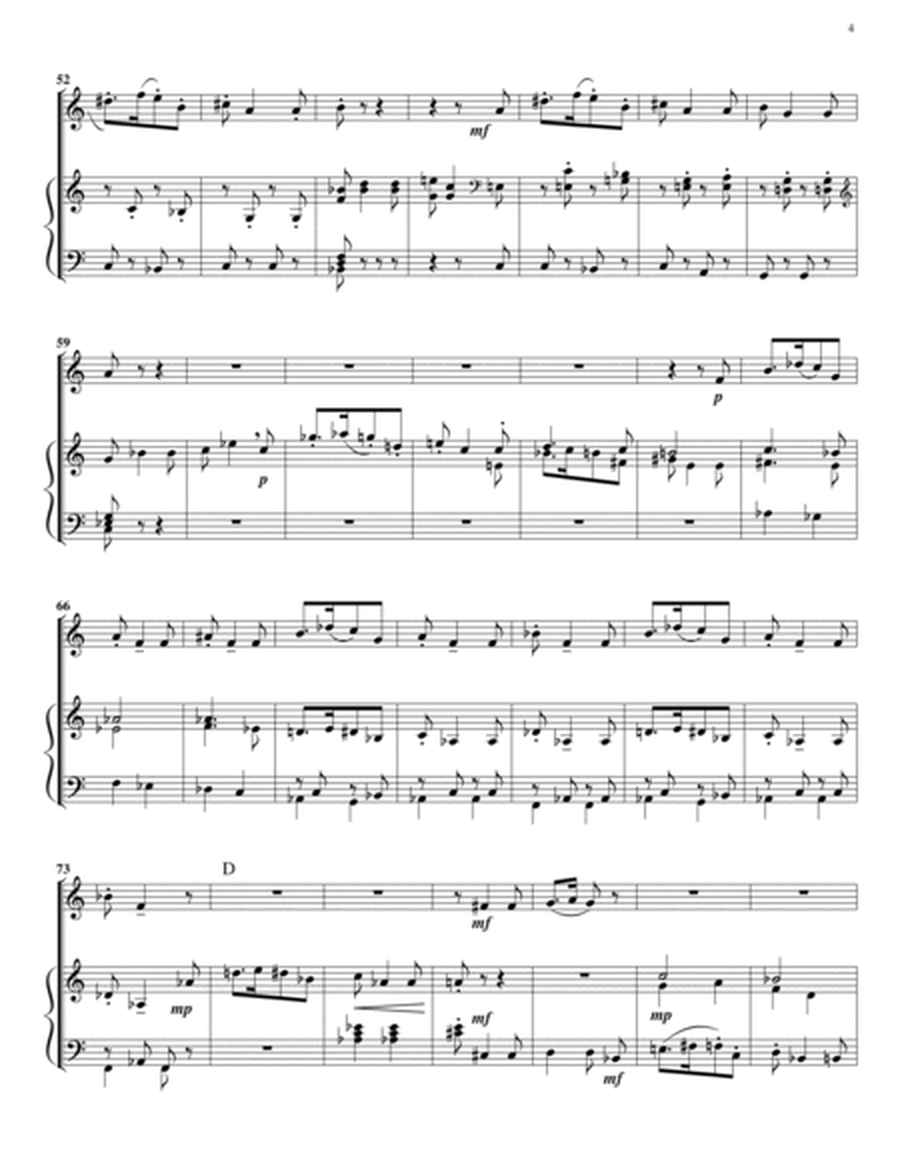 Little Concerto for Alto Clarinet (Piano Reduction)