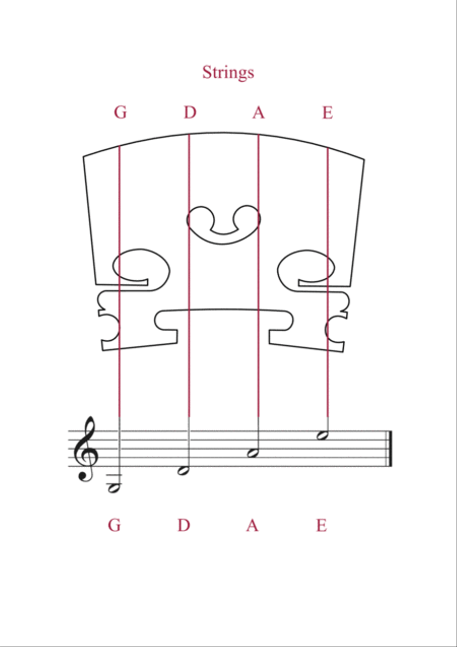 Universal Violin - 40 cool and easy tunes for violin beginners String Duet scores gallery preview page 4