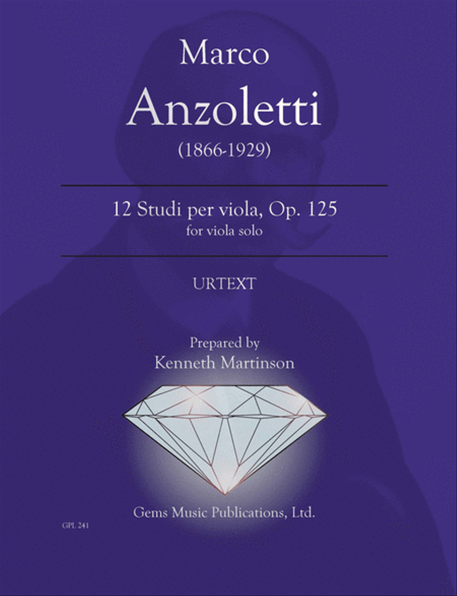 12 Studi, Op. 125 Viola Solo scores gallery preview page 1
