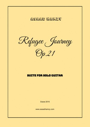Refugee Journey for solo Guitar Op.21