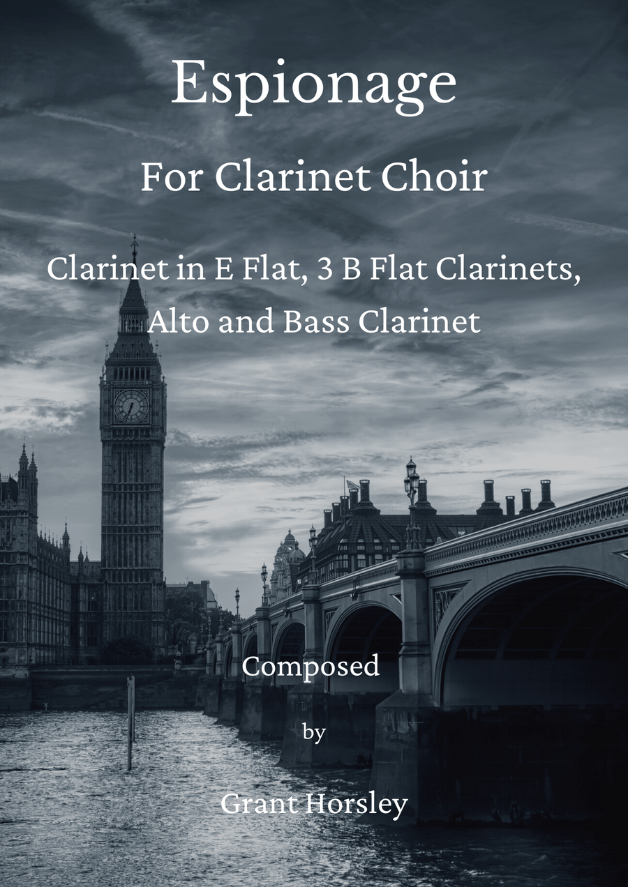 Espionage. Original For Clarinet Choir