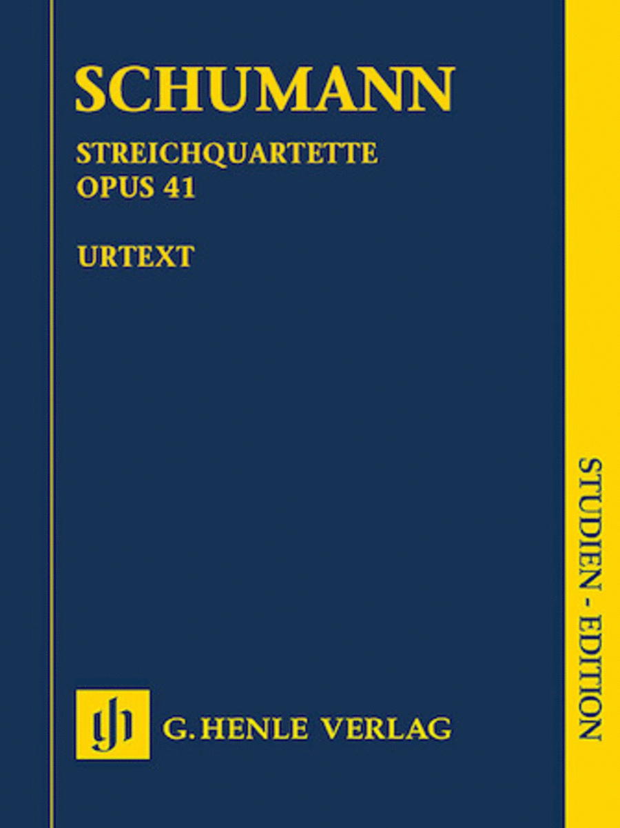 String Quartets Op. 41 String Quartet scores gallery preview page 1