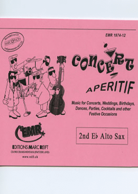 Concert Aperitif - 2nd Alto Saxophone