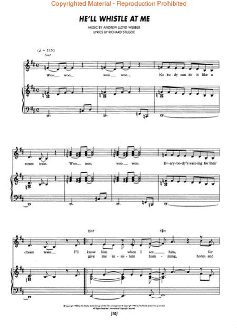 Starlight Express Piano, Vocal, Guitar scores gallery preview page 3