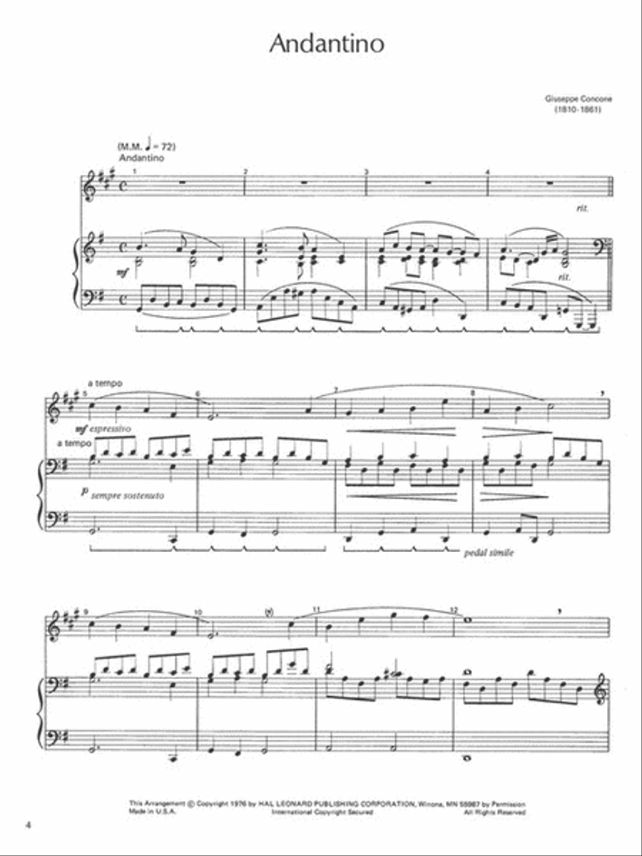 Master Solos Intermediate Level – Trumpet Trumpet Solo scores gallery preview page 11