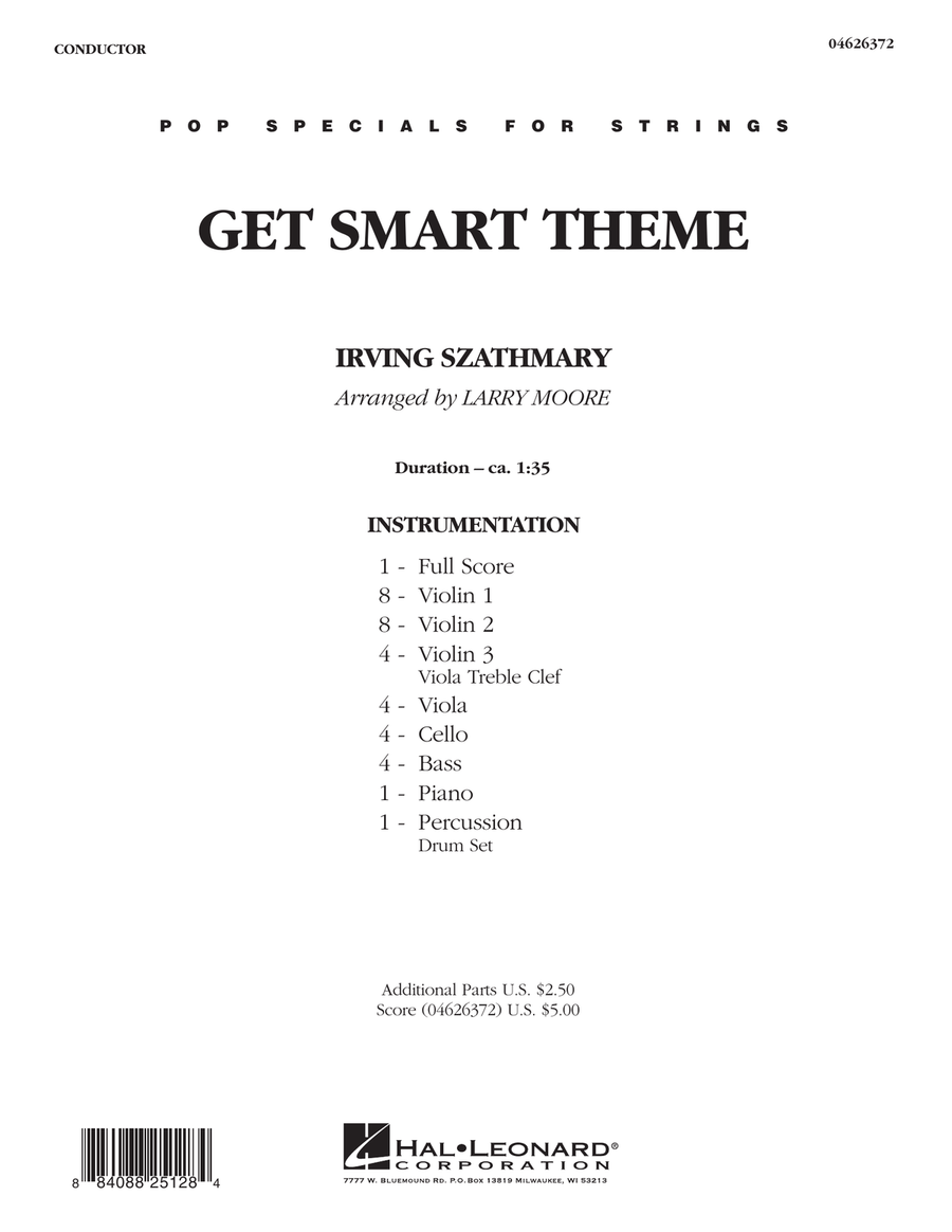 Get Smart Theme - Full Score Orchestra scores gallery preview page 1