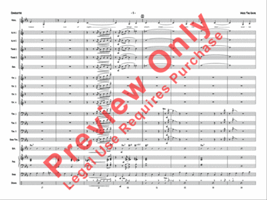 Mack the Knife Jazz Ensemble scores gallery preview page 6