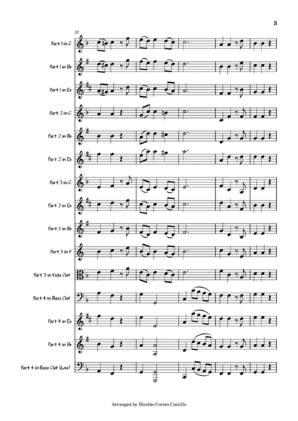 Handel - Lascia ch'io pianga - Flexible Instrumentation image number null