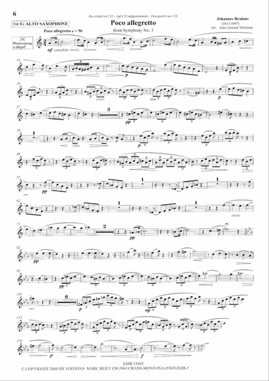 Play The 1st Alto Sax With The Philharmonic Wind Orchestra Alto Saxophone scores gallery preview page 7