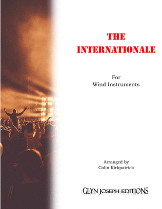 Book cover for The Internationale (for wind instruments)