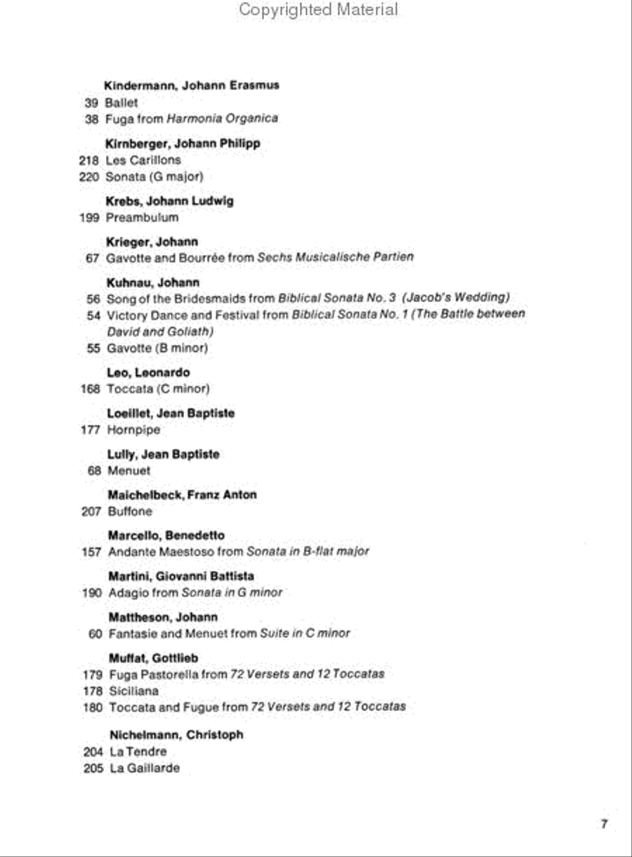 An Anthology of Piano Music Volume 1: The Baroque Period Piano Solo scores gallery preview page 4