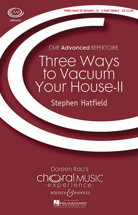 Book cover for Three Ways to Vacuum Your House – II
