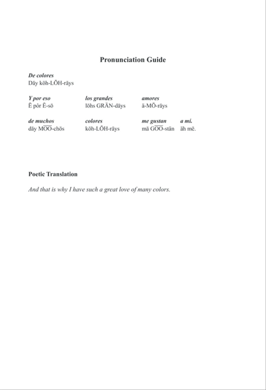 De Colores 2-Part scores gallery preview page 3