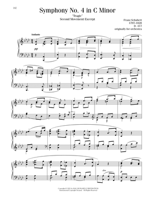 Symphony No. 4 ("Tragic") In C Minor, 2nd Movement