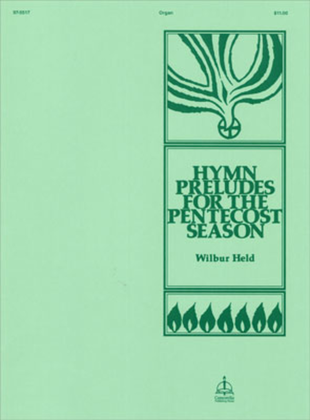 Book cover for Hymn Preludes for the Pentecost Season