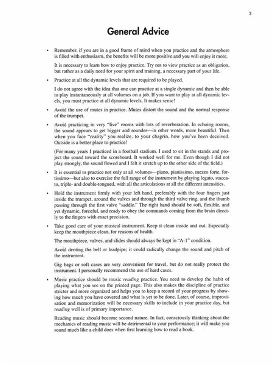 Playing Techniques & Performance Studies For Trumpet - Volume 2 Trumpet scores gallery preview page 5