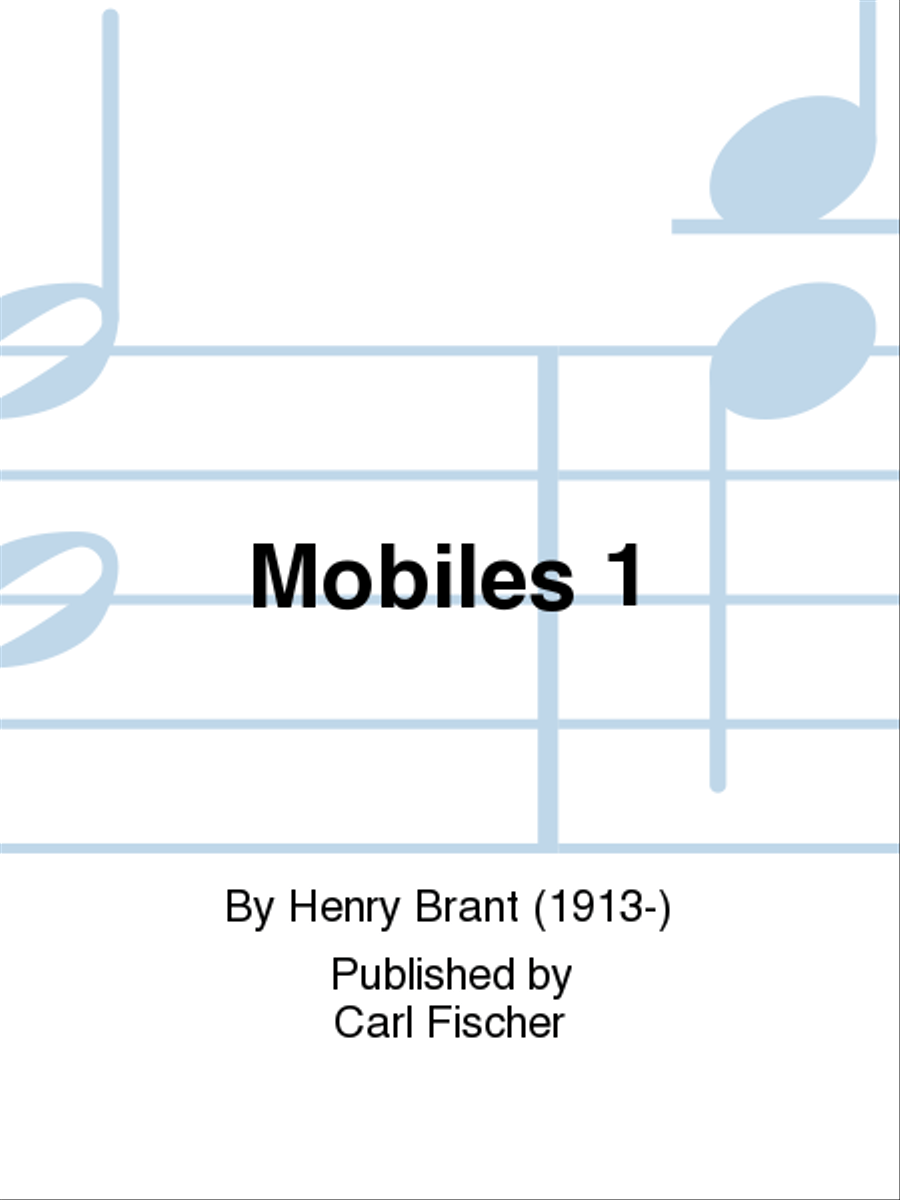 Book cover for Mobiles 1