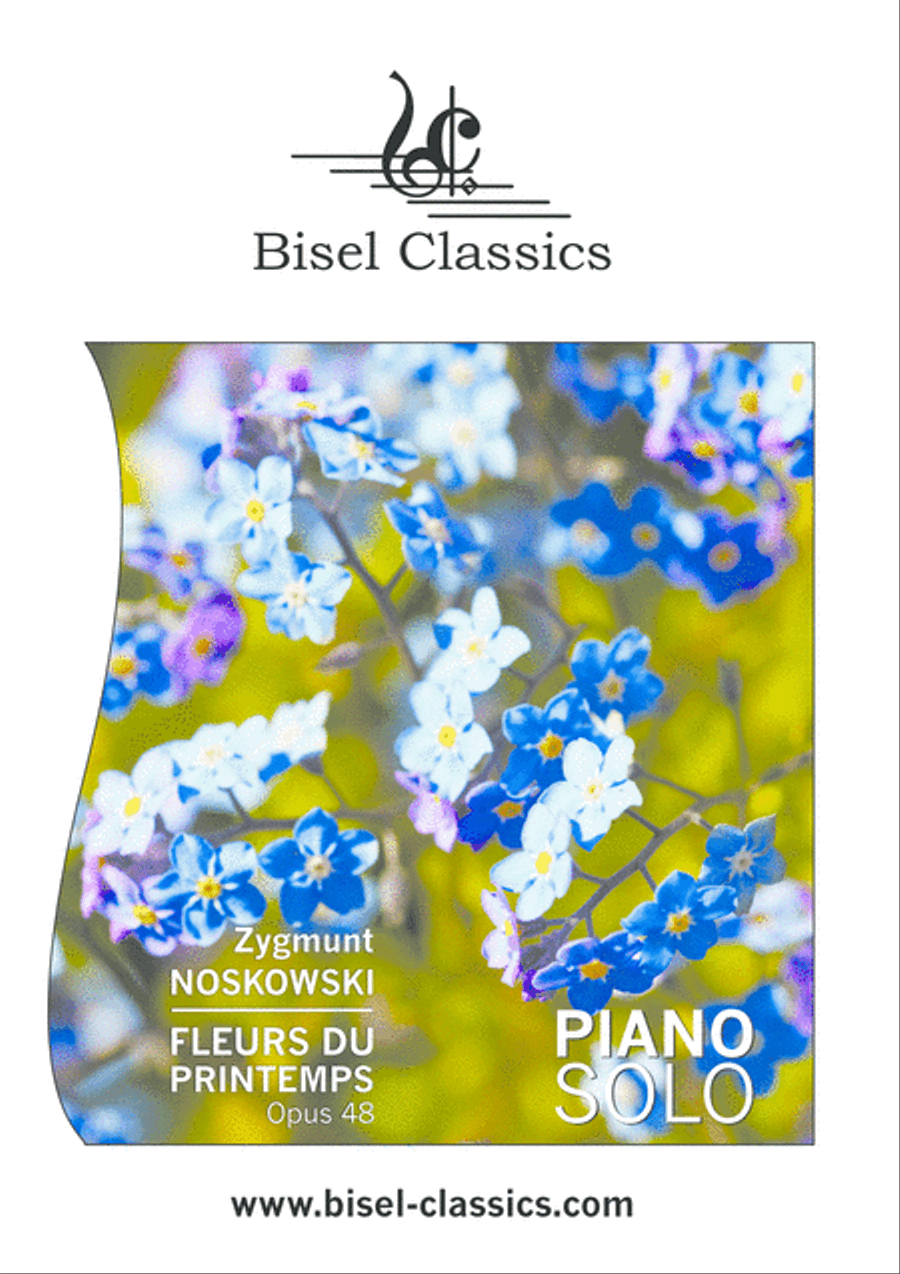 Fleurs du printemps, Opus 48 Piano Solo scores gallery preview page 1