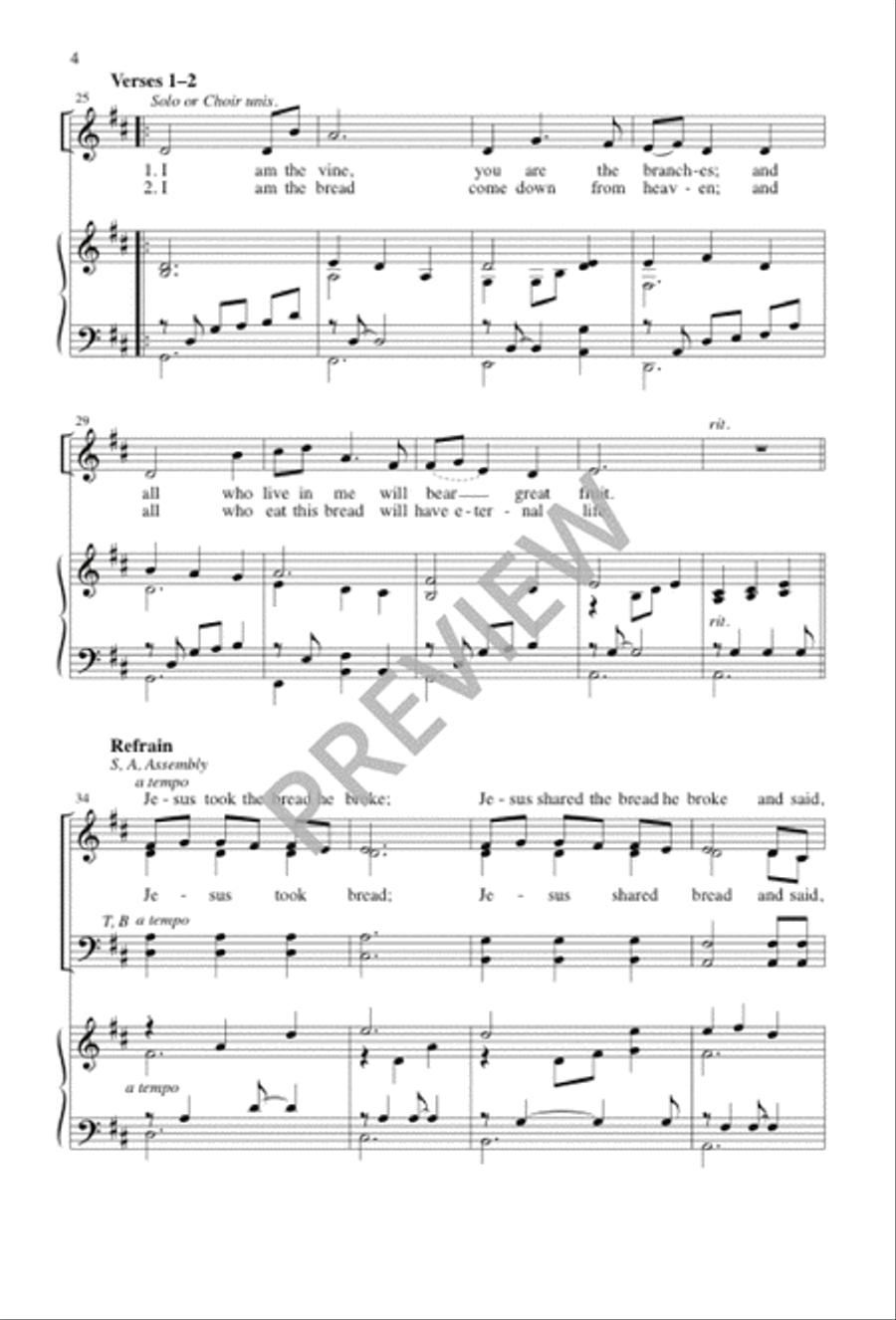 The Last Supper The Last Supper 4-Part scores gallery preview page 5